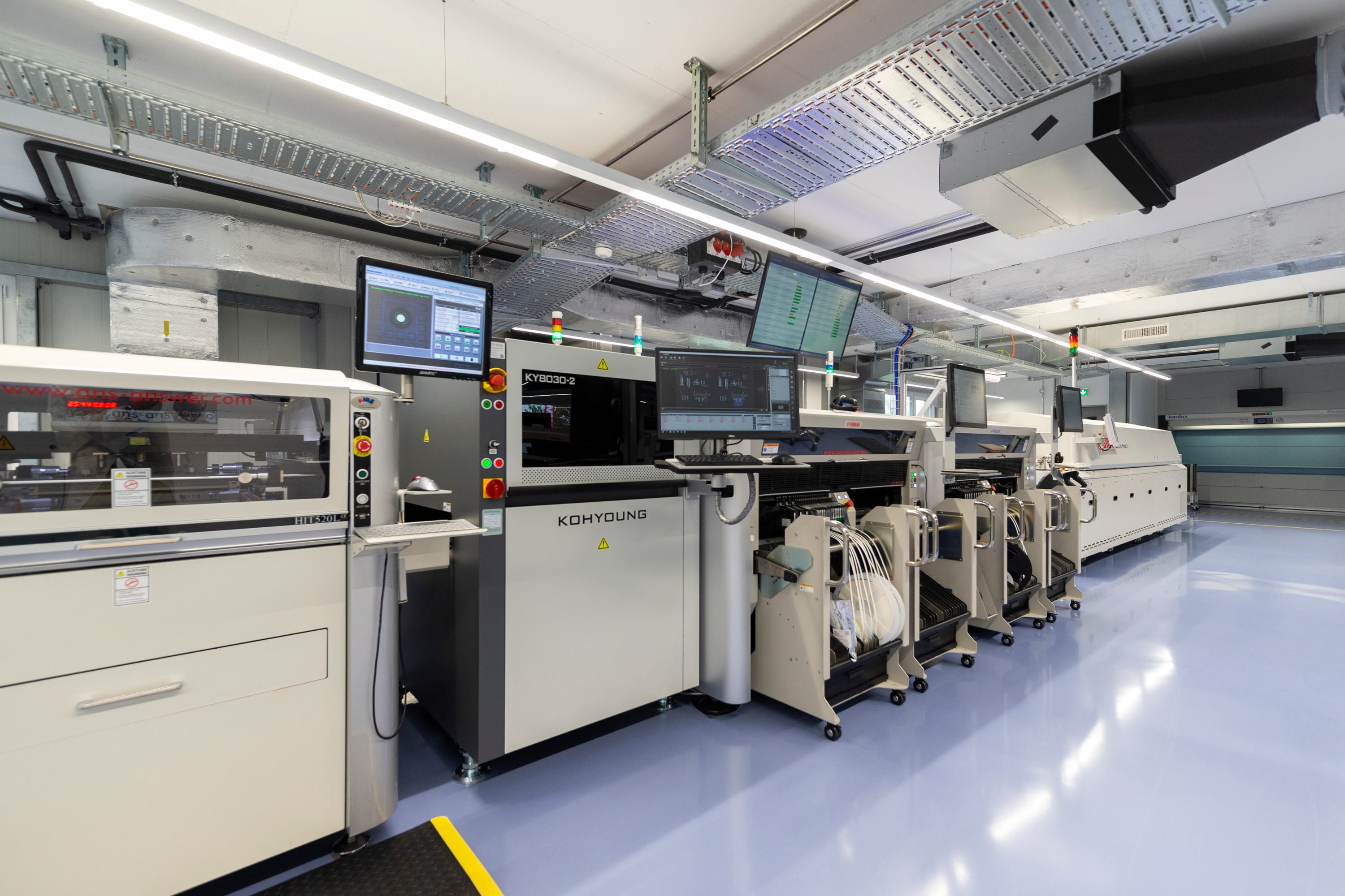 PCBA Fertigungslinie mit SMD-Bestückung